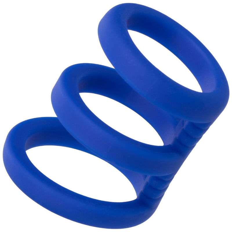CALEXOTICS - ADMIRAL TRIPLE COCK CAGE AZUL