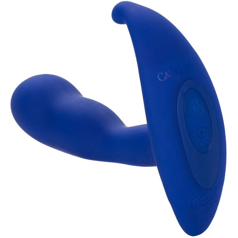 CALEXOTICS - ESTIMULADOR ANAL Y VIBRADOR CURVO ADMIRAL AZUL