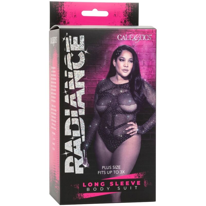 CALEXOTICS - BODY DE MANGA LARGA RADIANCE TALLA GRANDE RIN