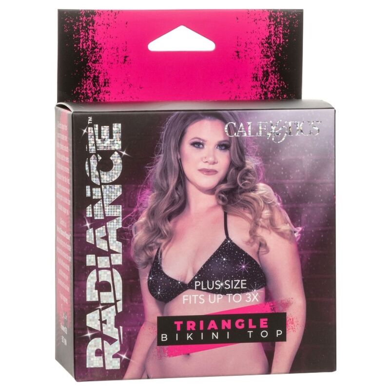 CALEXOTICS - TOP DE BIKINI TRIÁNGULO RADIANCE TALLA GRANDE