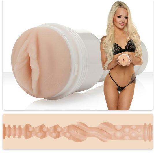 FLESHLIGHT - ELSA JEAN VAGINA TASTY + LANZAMIENTO UNIVERSAL + LUBRICANTE AQUA CALIDAD 50 ML