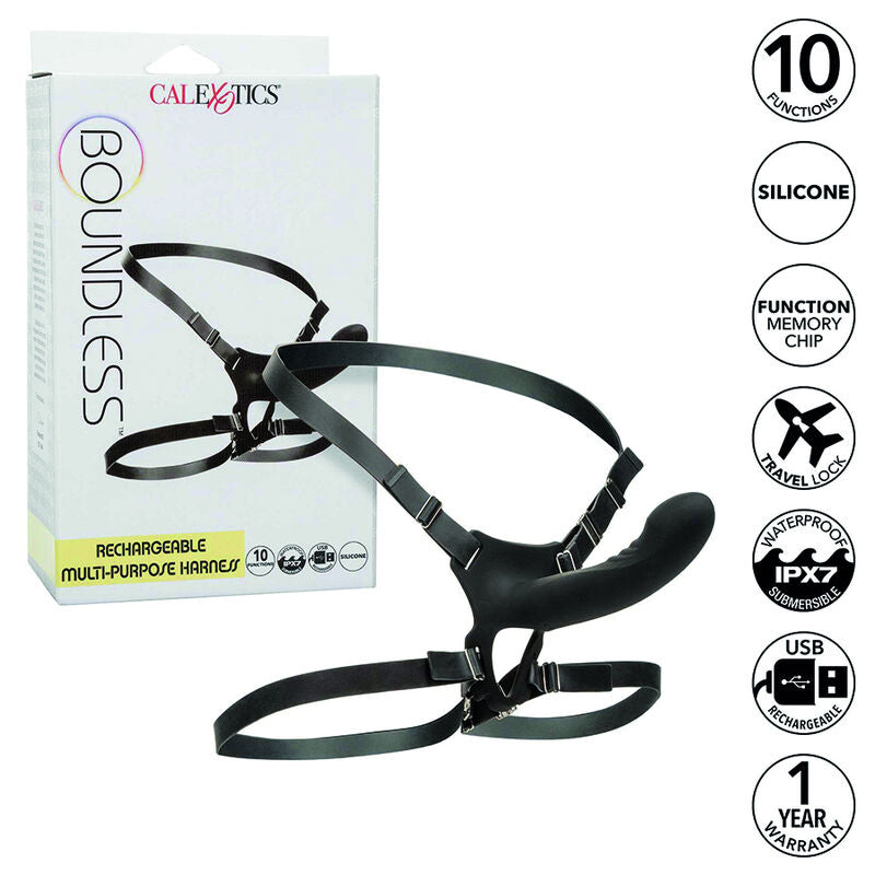 CALEXOTICS - ARNÉS MULTIUSOS RECARGABLE SIN LÍMITES