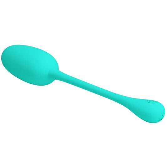 PRETTY LOVE - HUEVO VIBRADOR RECARGABLE KNUCKER WATER GREEN