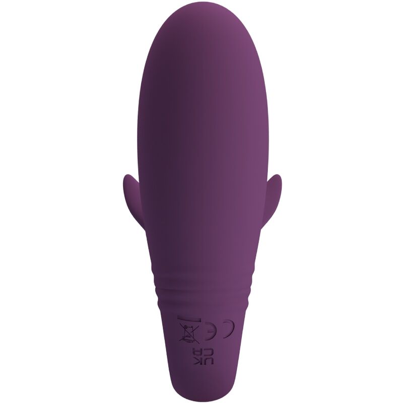 PRETTY LOVE - VIBRADOR JAYLEEN CON CONTROL REMOTO, COLOR MORADO