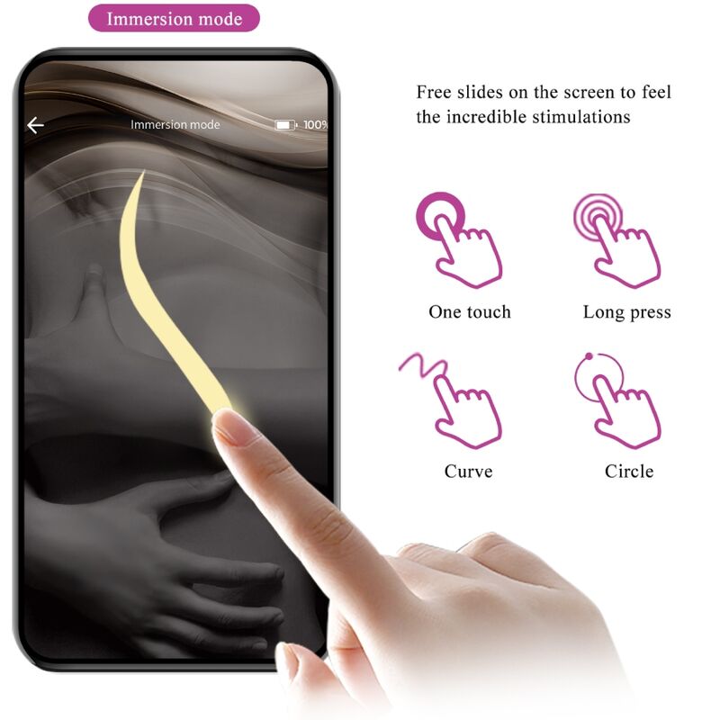 PRETTY LOVE - BILLY CONTROL REMOTO VIBRACIÓN PÚRPURA APLICACIÓN GRATUITA