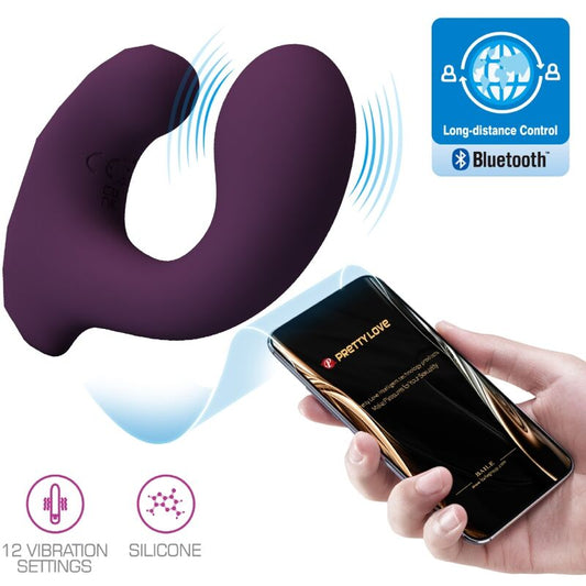 PRETTY LOVE - BILLY CONTROL REMOTO VIBRACIÓN PÚRPURA APLICACIÓN GRATUITA