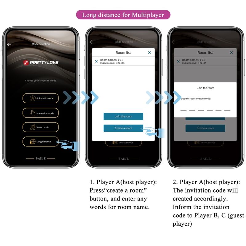 PRETTY LOVE - HUEVO VIBRADOR RECARGABLE DOREEN PURPLE