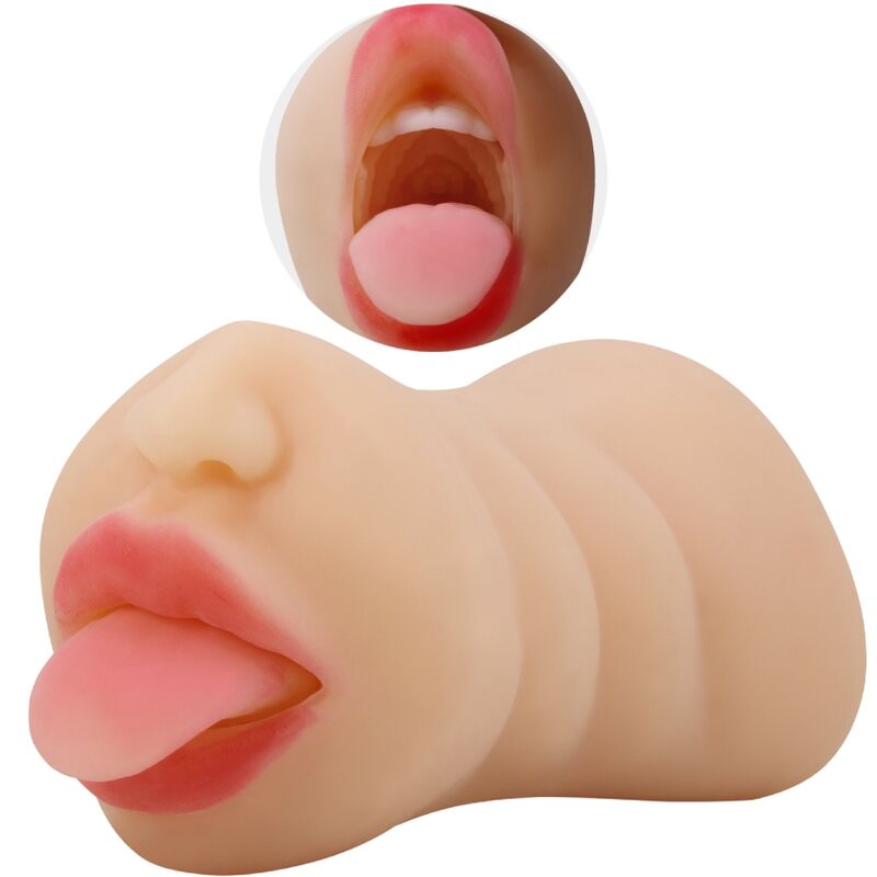 CRAZY BULL - MASTURBADOR SARAH CON FORMA DE VAGINA Y DOBLE ENTRADA