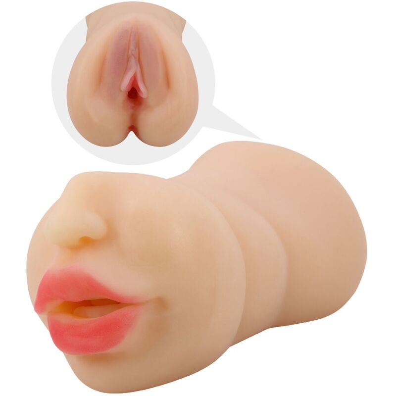 CRAZY BULL - ZOEY MASTURBADOR CON FORMA DE VAGINA Y DOBLE ENTRADA