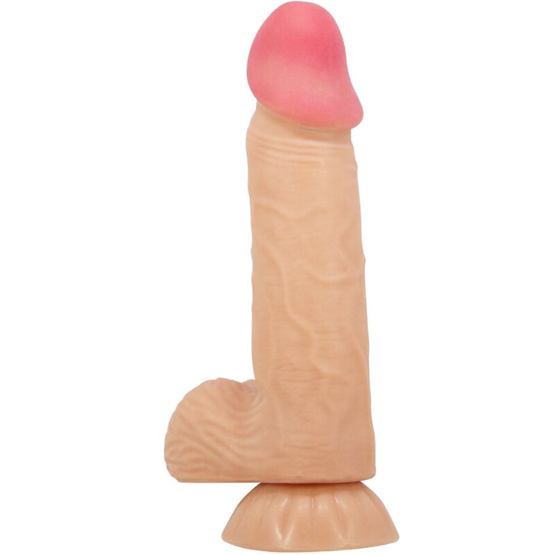 PRETTY LOVE - DILDO REALISTA SERIE PIEL DESLIZANTE CON VENTOSA DESLIZANTE 20,6 CM