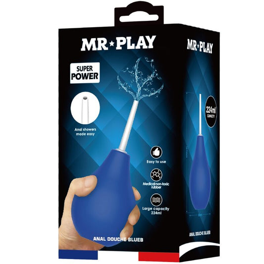 MR PLAY - DUCHA ANAL AZUL SUPER PODER AZUL