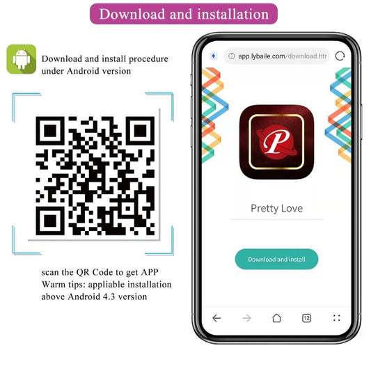 PRETTY LOVE - BAIRD PUNTO G 12 VIBRACIONES RECARGABLE LILA APP
