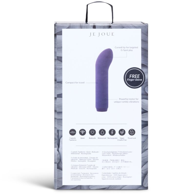 JE JOUE - VIBRADOR BULLET PUNTO G MORADO