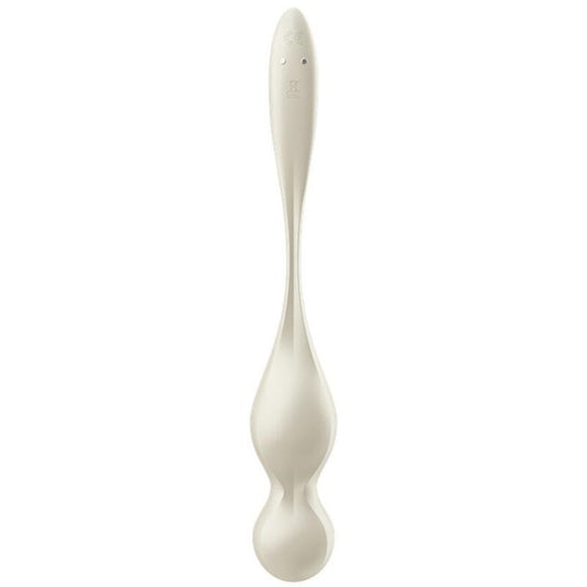 SATISFYER - BOLAS VIBRATORIAS KEGEL LOVE BIRDS BLANCAS