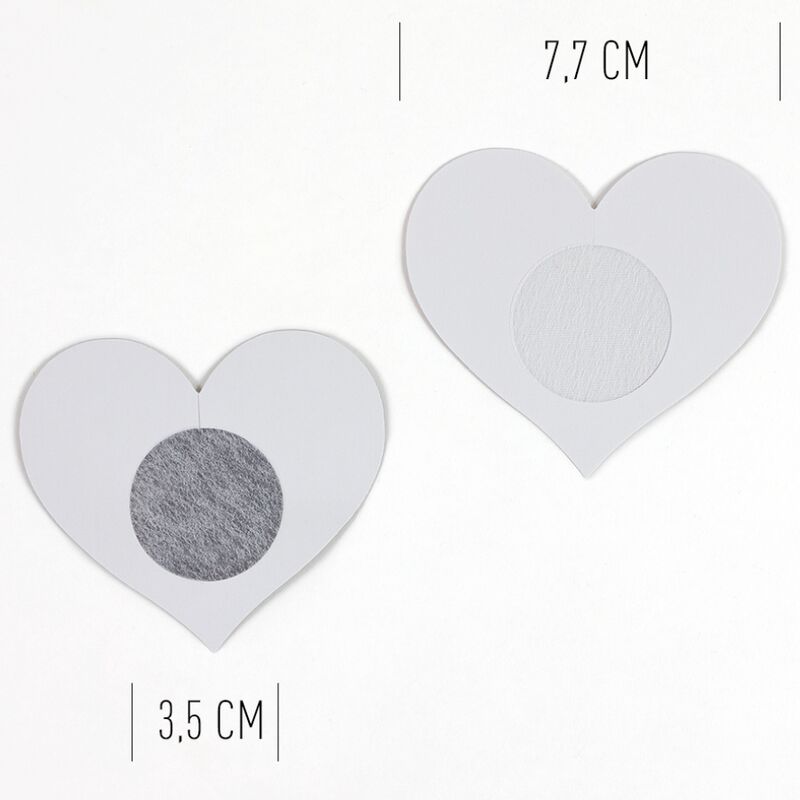 JUEGO SECRETO - ¡PECHOS WOW! CUBREPEZONES CON CORAZONES