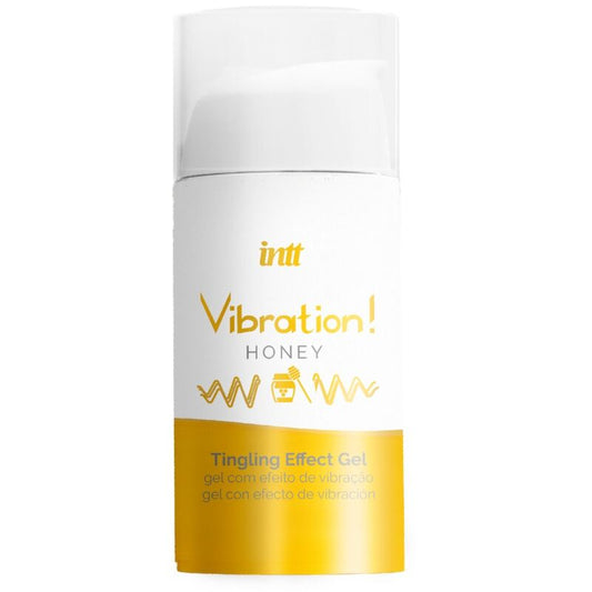 INTT - POTENTE ESTIMULANTE ÍNTIMO GEL VIBRADOR LÍQUIDO MIEL 15 ML
