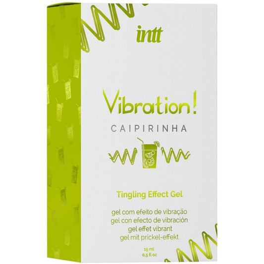 INTT - POTENTE GEL VIBRADOR LÍQUIDO CAIPIRINHA ESTIMULANTE ÍNTIMO 15 ML