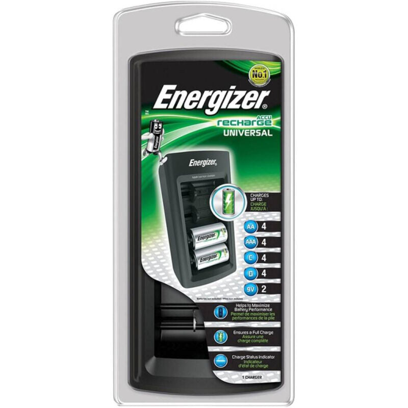 ENERGIZER - CARGADOR UNIVERSAL PARA BATERÍAS
