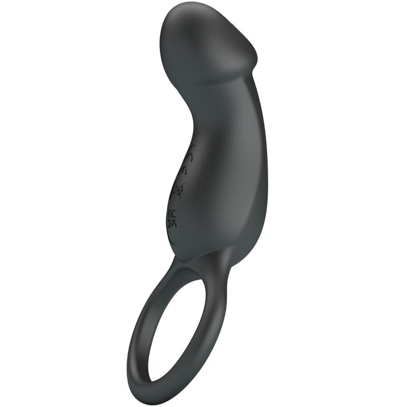 PRETTY LOVE - ANILLO Y VIBRADOR TRAE NEGRO