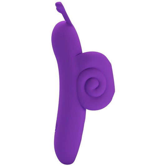 PRETTY LOVE - PODEROSO ESTIMULADOR DE DEDOS DE CARACOL MORADO