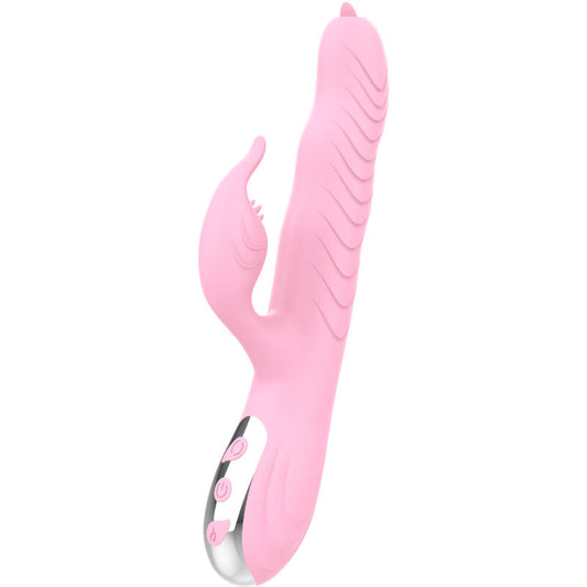 ARMONY - MARCIA VIBRADOR Y DOBLE LENGUA EMPUJANTE EFECTO CALOR ROSA