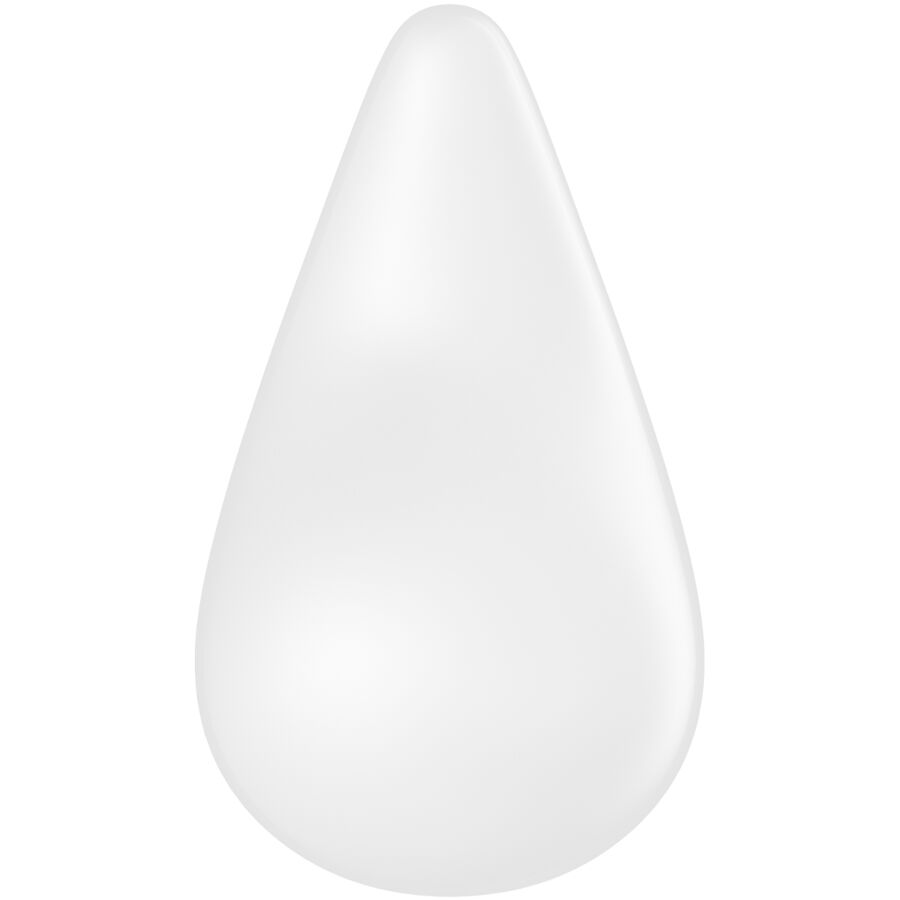 SATISFYER - VIBRATEUR DEW DROP À POSER BLANC
