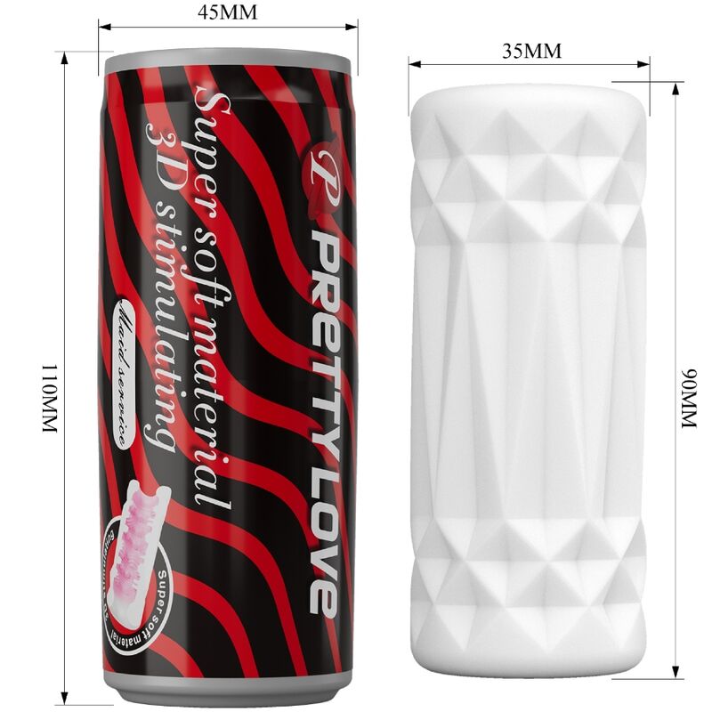 PRETTY LOVE - ESTIMULADOR 3D LATA MODELO 1