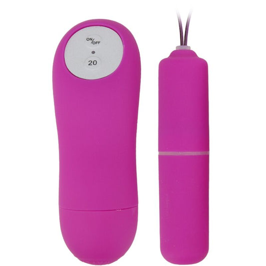 BAILE - TANGA CON BALA VIBRADORA Y CONTROL MORADO