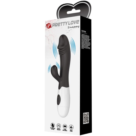PRETTY LOVE - VIBRADOR DE PUNTO G RÁPIDO NEGRO