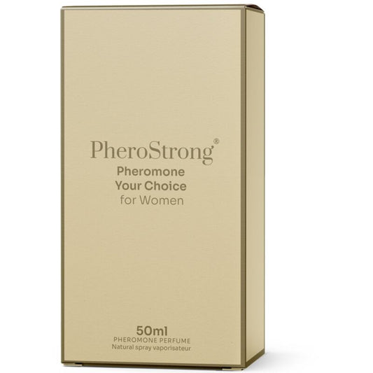 PHEROSTRONG - PERFUME DE FEROMONAS TU ELECCIÓN PARA MUJERES 50 ML