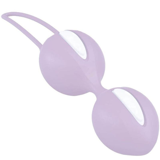 FUN FACTORY - SMARTBALLS DUO PELOTAS PÉLVICAS BLANCO / LILA PASTEL