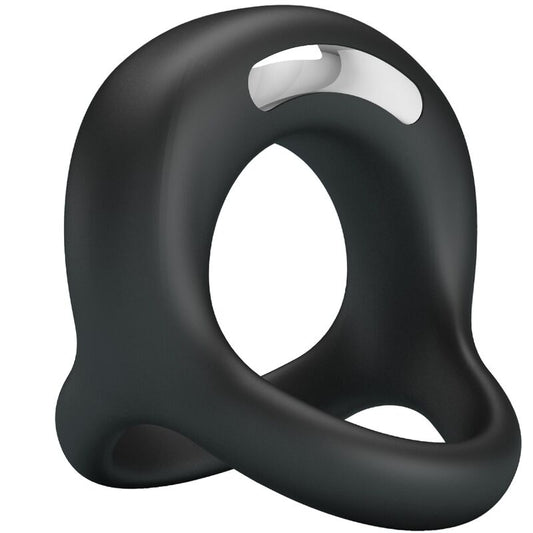 PRETTY LOVE - ANILLO VIBRADOR NEGRO ELLIOTT