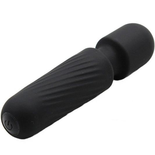 ARMONY - TU MASAJEADOR Y VIBRADOR MÁGICO RECARGABLE 10 VIBRACIONES NEGRO