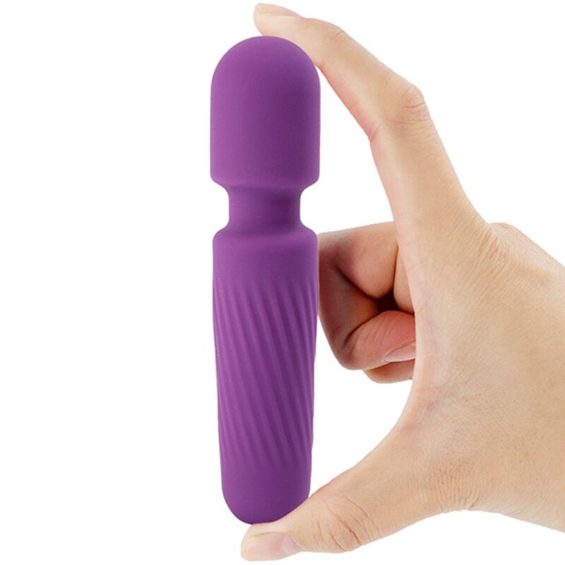 ARMONY - TU MASAJEADOR Y VIBRADOR MÁGICO RECARGABLE 10 VIBRACIONES MORADO