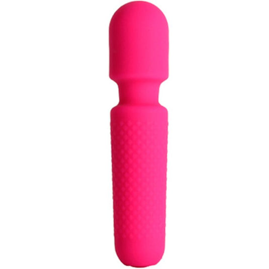 ARMONY - TU MASAJEADOR Y VIBRADOR MÁGICO RECARGABLE 10 VIBRACIONES VARITA PUNTOS ROSA