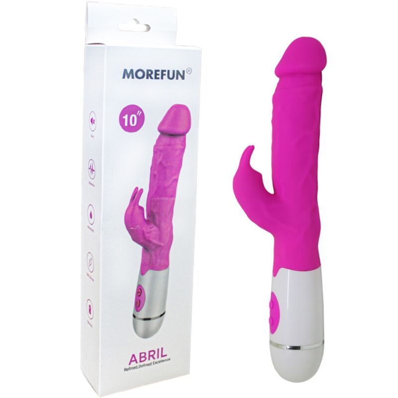 ARMONY - ABRIL VIBRADOR CONEJO 16 VELOCIDADES ROSA