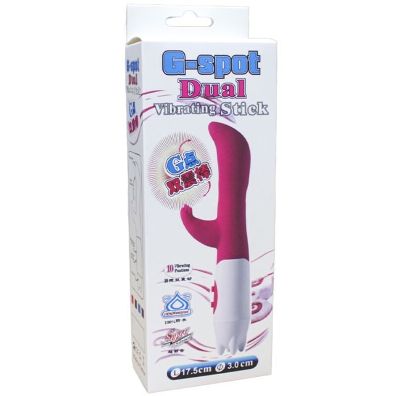 ARMONY - VIBRADOR Y ESTIMULADOR PUNTO G 10 VELOCIDADES ROSA