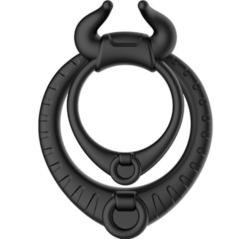 ARMONY - ANILLO BULL'S PASION NEGRO