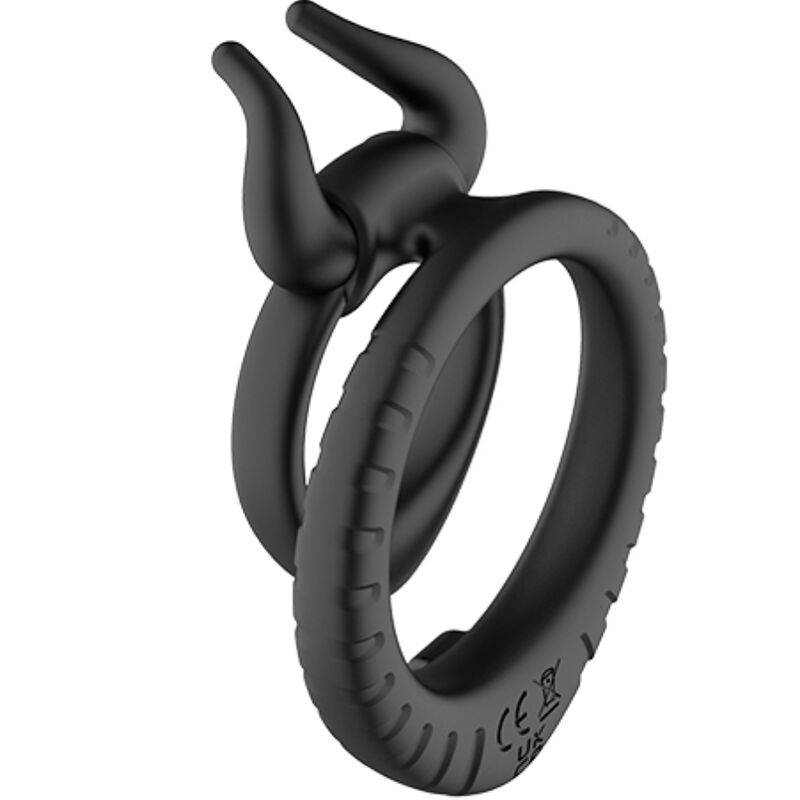 ARMONY - ANILLO BULL'S PASION NEGRO