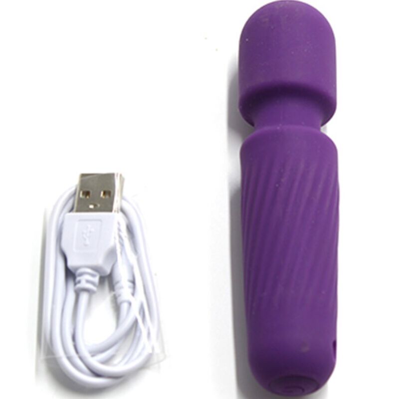 ARMONY - TU MASAJEADOR Y VIBRADOR MÁGICO RECARGABLE 10 VIBRACIONES MORADO