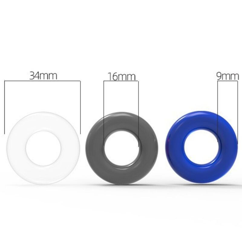 ARMONY - ANILLO TITAN LOVE DONUT MÚLTIPLES COLORES