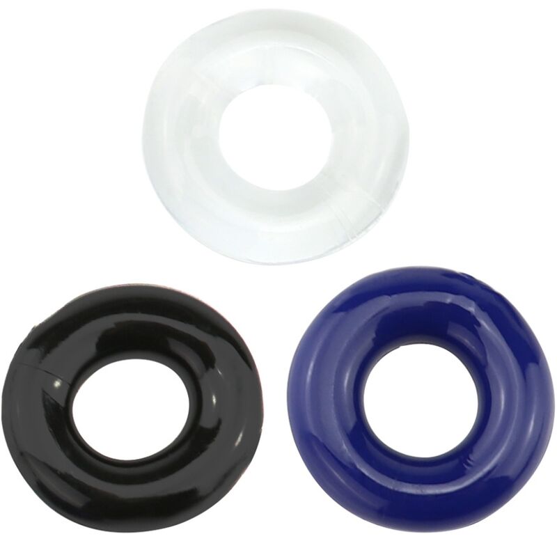 ARMONY - ANILLO TITAN LOVE DONUT MÚLTIPLES COLORES