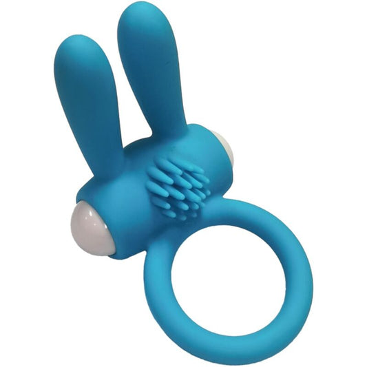 ARMONY - MR BUNNY ANILLO VIBRADOR SILICONA NEGRO