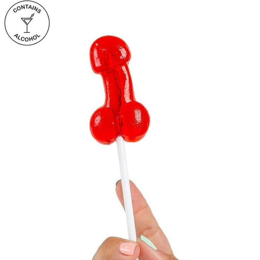 SECRETPLAY - CHUPETE DE PENE CON ALCOHOL Y DAIQUIRI DE FRESA