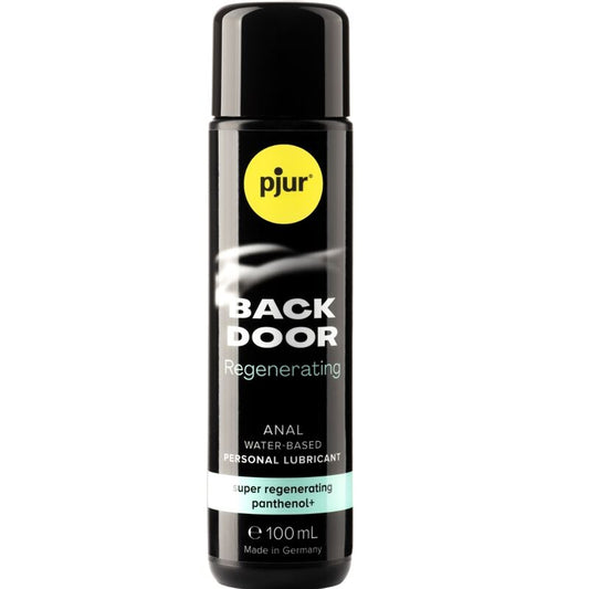 PJUR - BACK DOOR REGENERADOR ANAL BASE AGUA PANTENOL 100 ML