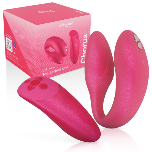 WE-VIBE - VIBRATEUR CHORUS POUR COUPLES AVEC CONTRÔLE PAR PRESSION ROSE