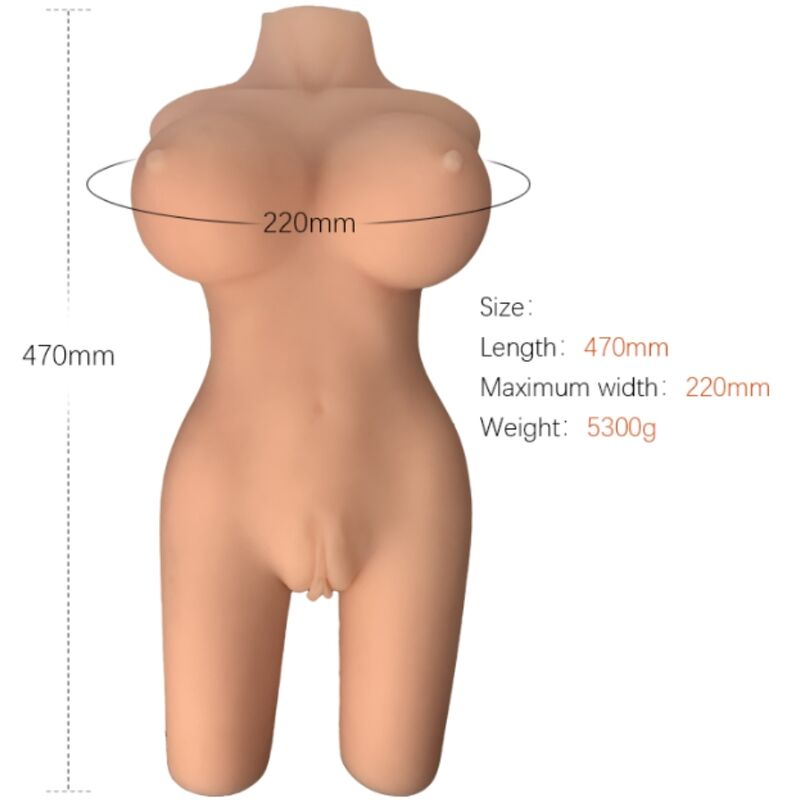 ARMONY - MODELO DE TORSO FEMENINO REALISTA 6