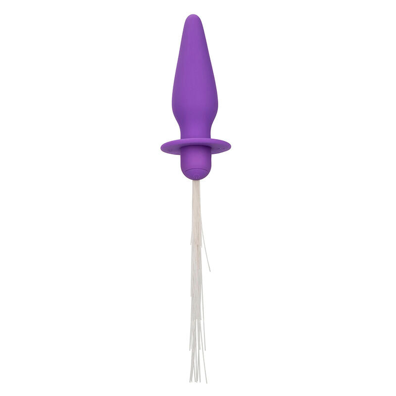 CALEXOTICS - PLUG ANAL ILUMINADO SOUTHERN LIGHTS 10 VIBRACIONES SILICONA MORADO