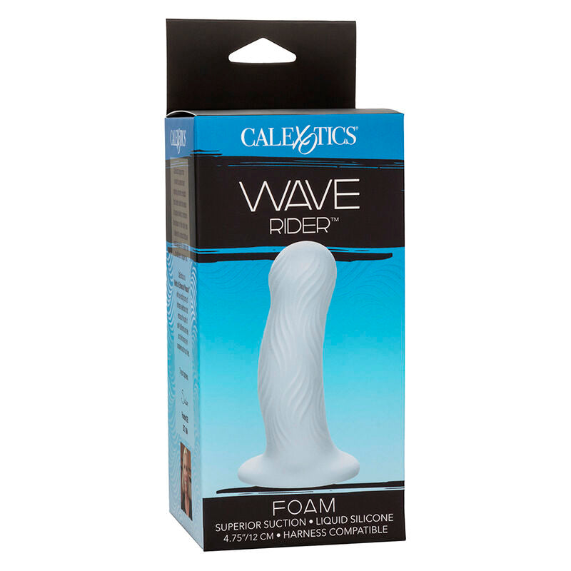 CALEXOTICS - TAPÓN ANAL DE ESPUMA WAVE RIDER AZUL