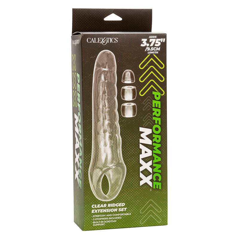 CALEXOTICS - EXTENSEUR DE PÉNIS MAXX RÉGLABLE TRANSPARENT